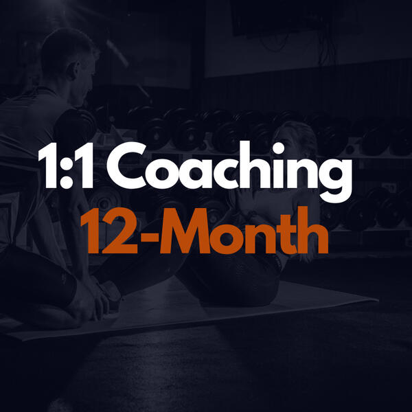 1:1 Coaching: 12-Month